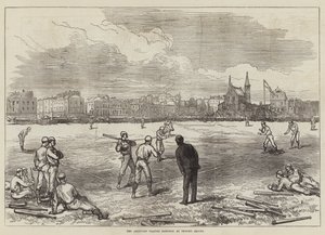 De Amerikanen die honkbal spelen op Prince